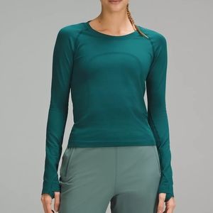 Lululemon Swiftly Tech Long Sleeve Crewneck Shirt Sz 10